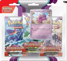 Pokémon TCG: Scarlet & Violet Paldea Evolved 3-Pack Blister - Tinkatink