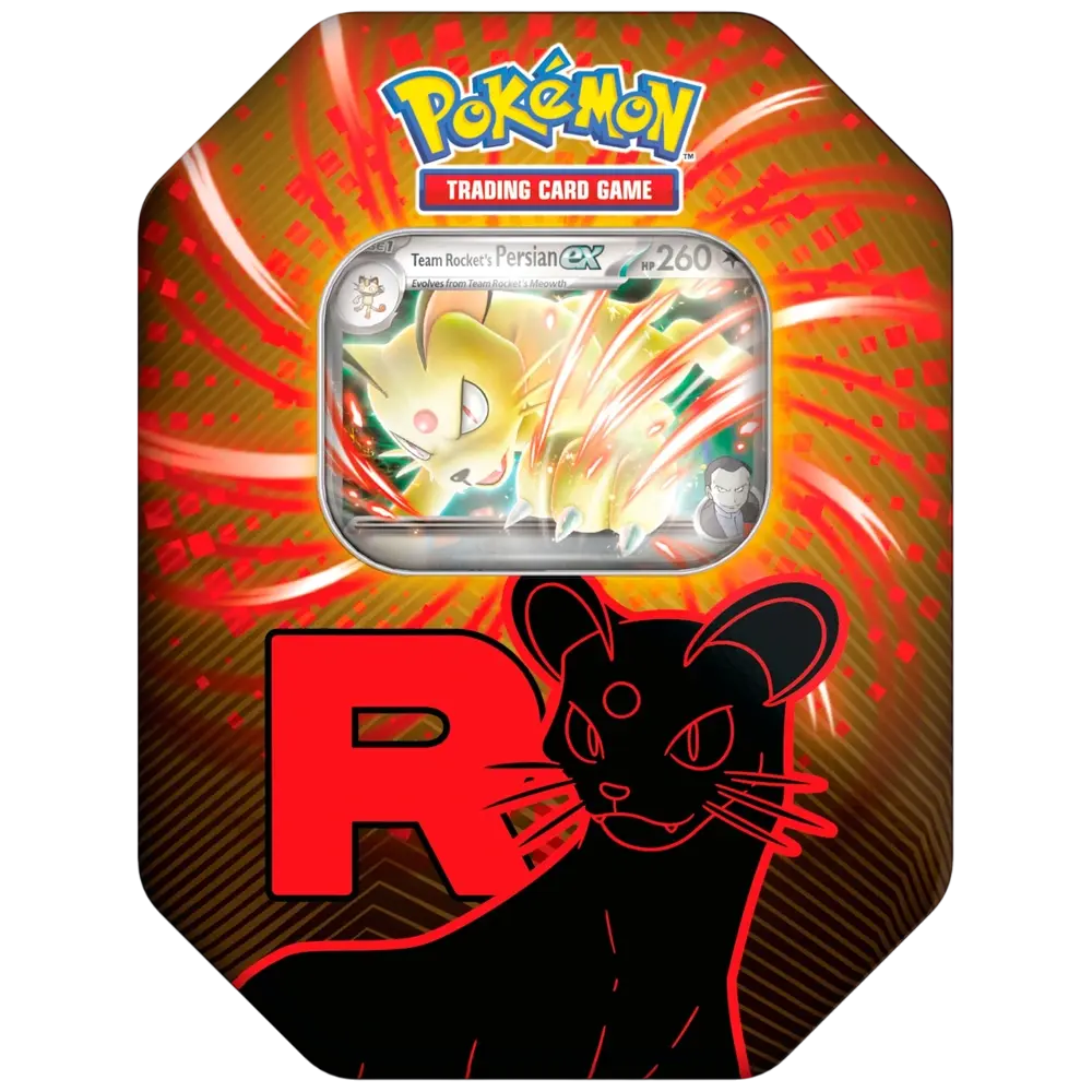 Pokémon TCG: Team Rocket - Persian Ex Tin