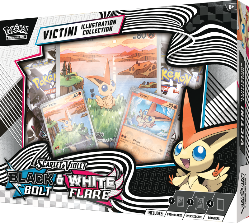 Pokémon TCG: Unova Victini Illustration Collection
