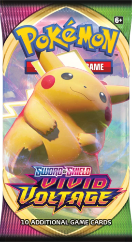 Pokémon TCG: Sword & Shield Vivid Voltage Booster Pack (1 Pack)